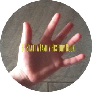 Start a Family History Book