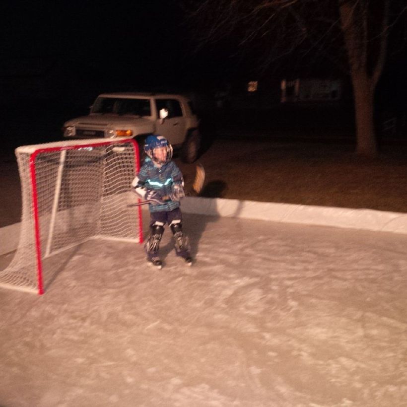 Hockey on the Outdoor Rink